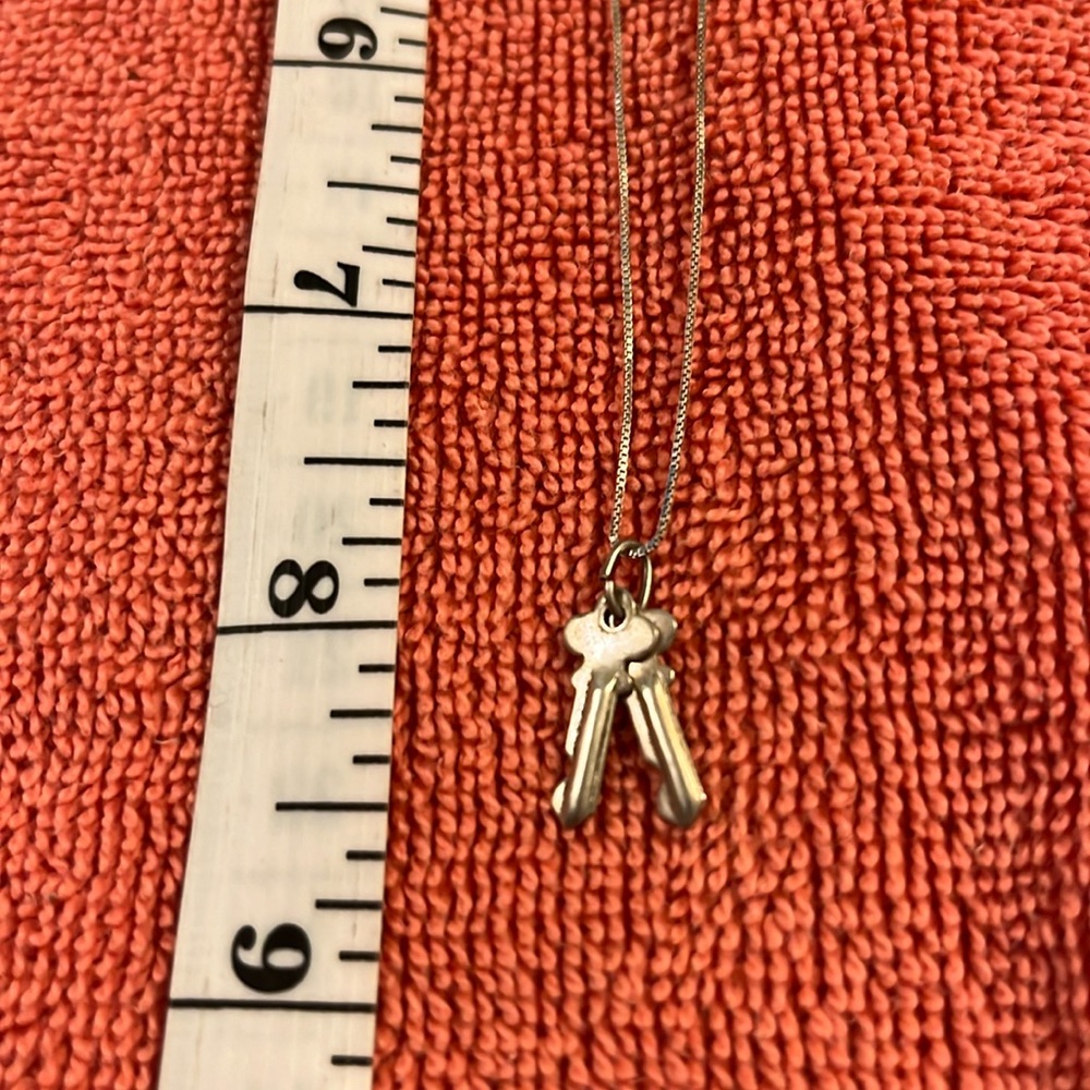 Vintage keys necklace